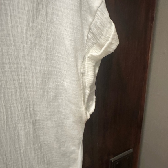 Stradivarius "My Music My Rules," cassette design flowy blouse gems rhinestones - Picture 6 of 10